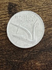 1955 Italia 10 dieci lire