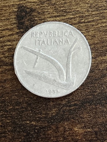 1955 italia dieci lire - 10,