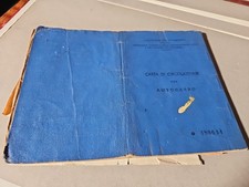 Fiat 217d 1100t  Carta Di