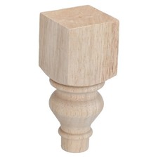 Base colonna legno decorativa