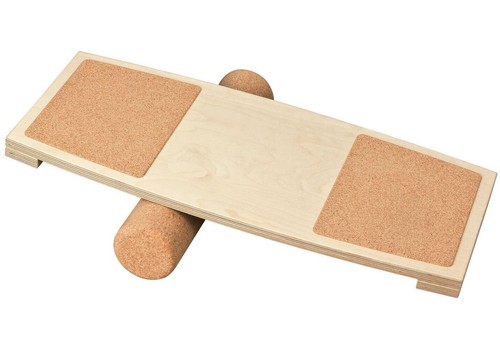 Balance board con - rullo, in