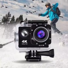 TELECAMERA SUBACQUEA 170° Go PRO 4K SPORT WIFI ACTION ULTRA HD 16MP VIDEOCAMERA