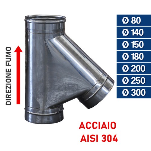 Raccordo braga 135 in - 135°,