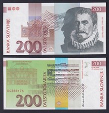 Banconota Slovenia 200