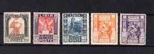 LIBIA 1931 PITTORICA E SIBILLA ** BEN CENTRATA GOMMA INTEGRA PERFETTA.. MNH VF