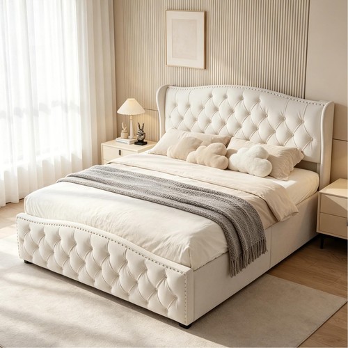Letto imbottito 140x200 - , con