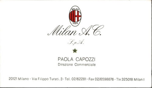 Biglietto stadio milan - stadio, a.c