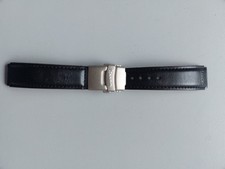 Cinturino bracciale pelle nera per orologio Vespa Piaggio