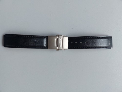 Cinturino bracciale pelle nera