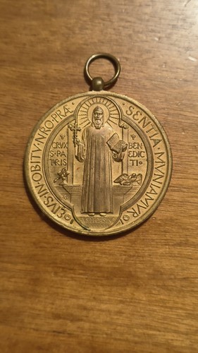 Medaglia votiva san - votiva, benedetto