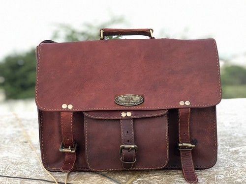 Borsa tracolla uomo pelle - in,