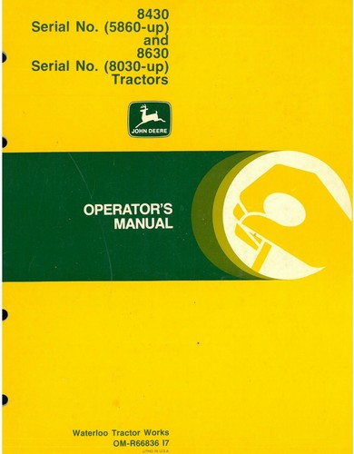 Manuale operatore trattore - operatore,