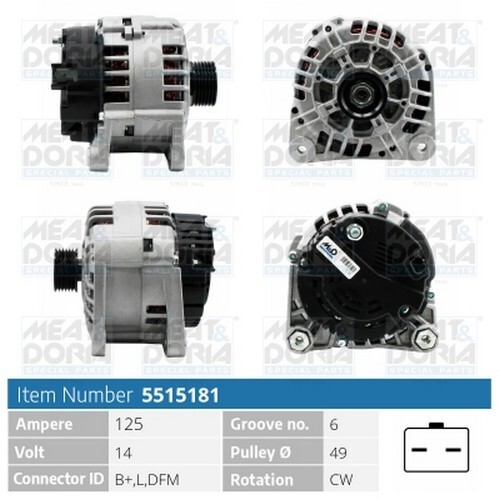 120 alternatore per renault - 120, cv