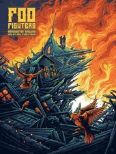 Poster Foo Fighters Manchester