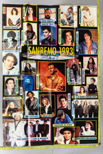 POSTER SANREMO 1993 LOREDANA