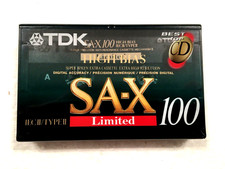 TDK SA-X 100 per CD Limited