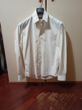 Daniele Alessandrini - camicia bianca uomo in cotone tg. M