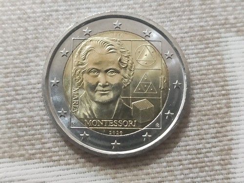 Moneta due euro montessori - da,