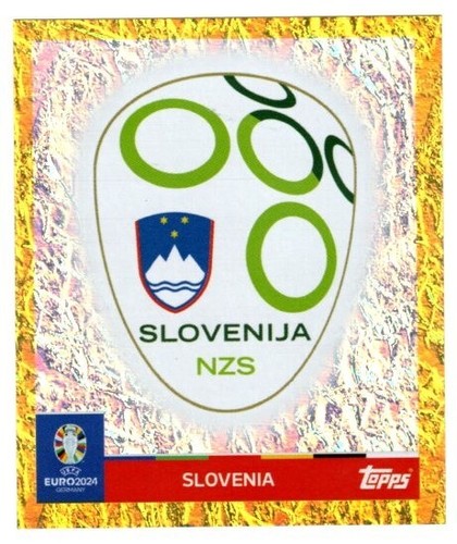 Adesivo topps euro 2024 svn - adesivo,