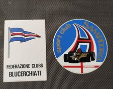 SAMPDORIA CALCIO 2 ADESIVI NON ULTRAS ULTRA' CLUB SAMPIERDARENA 