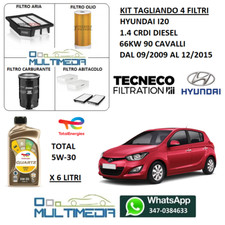 KIT TAGLIANDO 4 FILTRI OLIO