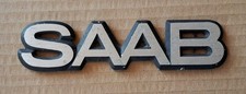 SAAB 900  LOGO SIGLA EMBLEMA FREGIO STEMMA SCRITTA TARGHETTA ORIGINALE