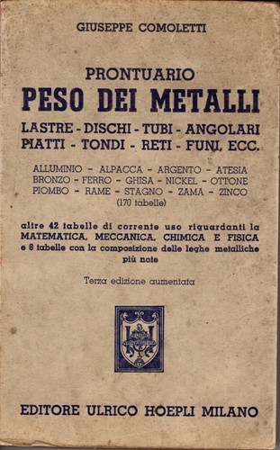 Prontuario peso dei - prontuario,