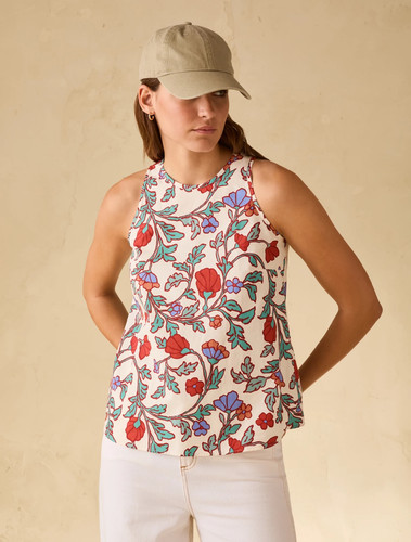 Top cotone fantasia - top,