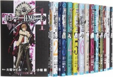DEATH NOTE Vol.1-12 + 13 Set Manga Completo Jump Comics Edizione Giappone Usato Buono