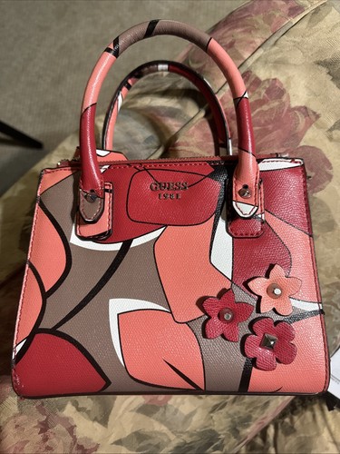 Borsa guess rosa con - guess, manico
