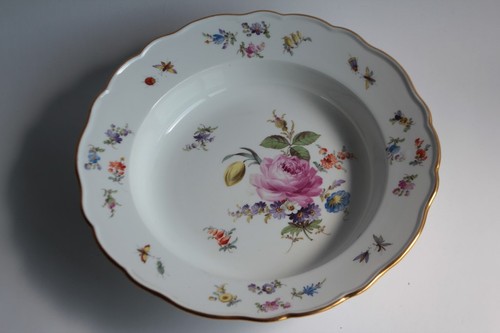 Meissen piatto cavo porcellana - meissen,