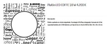 Lampada aplique plaf pioggia - plaf,