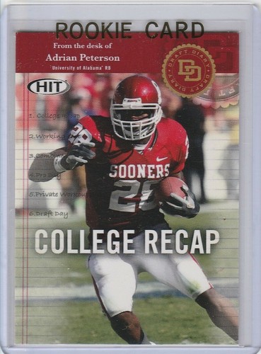 Drian peterson rookie card - drian,