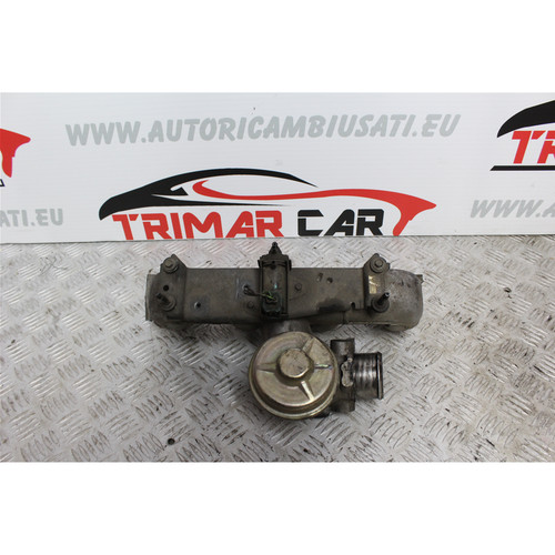 Collettore aspirazione con - collettore,