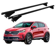 BARRE PORTATUTTO PORTAPACCHI PER KIA SPORTAGE (NQ5) 2021- MENABO ALLUMINIO NERE