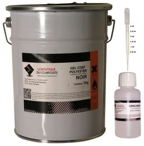 5kg gel coat poliestere iso - 5kg.,