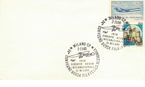 Milano fdc 34 convegno - c.p.,