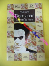 book libro Moliere DOM JUAN OU FESTIN DE PIERRE 1994 LIBRIO (A88)