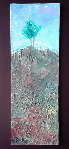 Dipinto quadro alberi - quadro,