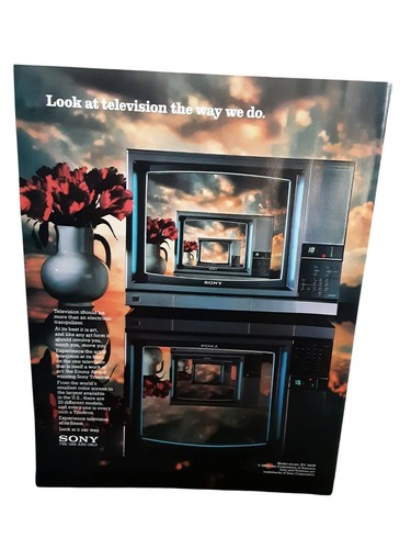 Pubblicità stampa sony - stampa,