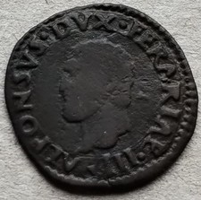 FERRARA - Alfonso II - Sesino