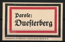 Propaganda-Marke Parole