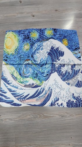 Foulard quadrato onda di - foulard,