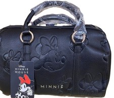 MINNIE BORSA NERA BAULETTO CON