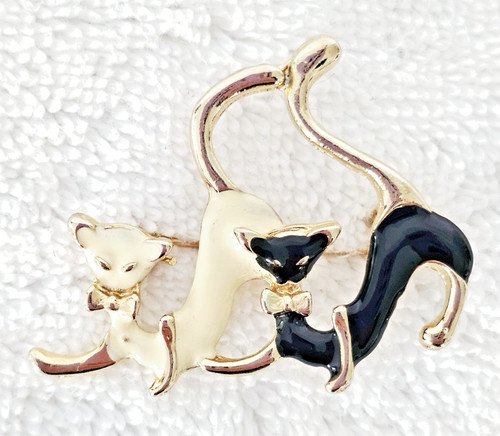 Spilla gatti gattino - spilla,
