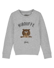 Felpa Bambino. Colore Grigio. HIBOUFFE