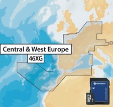 Navionics+ Europa centrale e occidentale 46XG USATO