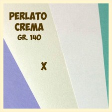 Carta perlata colore Crema