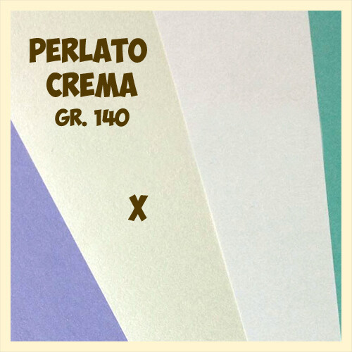 Carta perlata colore crema - perlata,