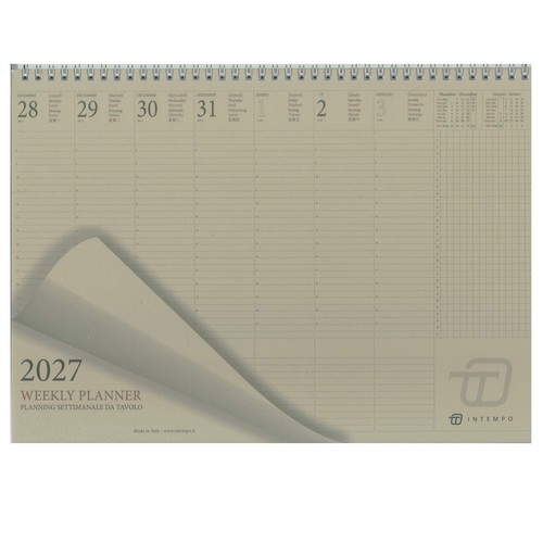 Planning settimanale tavolo - planning, da